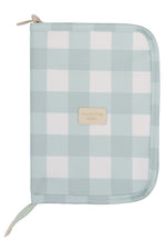 KIT MATERNIDADE 3 PÇS BEAR XADREZ - MENTA