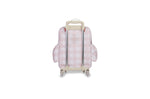 MOCHILA DE RODINHAS + LANCHEIRA KIDS MARGARIDA - ROSA - MASTERBAG KIDS