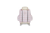 MOCHILA DE RODINHAS + LANCHEIRA KIDS MARGARIDA - ROSA - MASTERBAG KIDS