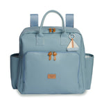 MOCHILA VINTAGE BARQUINHOS LISA - AZUL