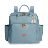 MOCHILA VINTAGE BARQUINHOS LISA - AZUL - MASTERBAG