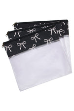 CONJUNTO DE 3 SAQUINHOS MARIE - PRETO