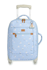 KIT MATERNIDADE 4 PÇS BARQUINHOS ESTAMPADA - AZUL - MASTERBAG