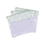 CONJUNTO DE 3 SAQUINHOS BEAR XADREZ - MENTA - MASTERBAG