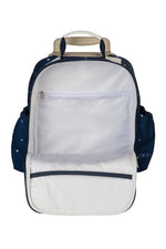 MOCHILA DE RODINHA + LANCHEIRA KIDS - ESPAÇO - MARINHO - MASTERBAG KIDS