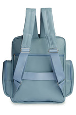 KIT MATERNIDADE 3 PÇS  BARQUINHOS LISA - AZUL - MASTERBAG
