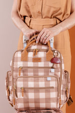 MOCHILA URBAN COGUMELO - CARAMELO