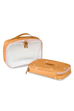 NECESSAIRE KIDS ARCO-ÍRIS BOHO - MOSTARDA
