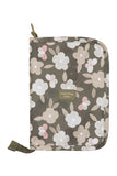 PORTA CARTEIRA DE VACINAÇÃO BORBOLETAS - OLIVA - MASTERBAG
