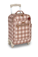 MALA DE RODINHA COGUMELO - CARAMELO - MASTERBAG