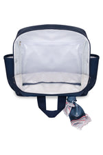 Kit Mala Maternidade + Mochila Passeio Náutica Marinho PVC – Masterbag Baby