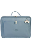 MALA VINTAGE CARRINHOS - AZUL - MASTERBAG
