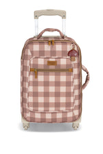 MALA DE RODINHA COGUMELO - CARAMELO - MASTERBAG