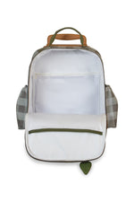 KIT MOCHILA DE RODINHAS + LANCHEIRA KIDS BEAR - OLIVA