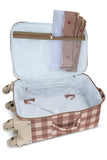 KIT MATERNIDADE 4 PÇS COGUMELOS - CARAMELO