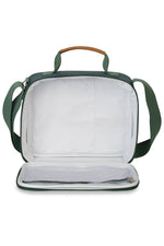 MOCHILA DE RODINHA + LANCHEIRA KIDS - LEÃO - VERDE - MASTERBAG KIDS