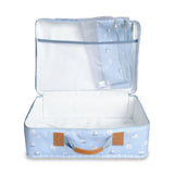 MALA VINTAGE BARQUINHOS ESTAMPADA - AZUL - MASTERBAG