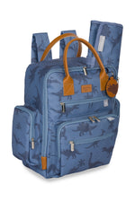 MOCHILA URBAN DINOSSAURO - AZUL