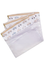 MALA VINTAGE CARRINHOS - MARFIM - MASTERBAG