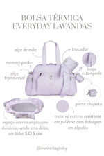 BOLSA TÉRMICA EVERYDAY LAVANDAS - MASTERBAG