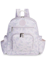 MOCHILA NOAH FLORAL LAVANDAS - MASTERBAG
