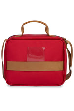 MOCHILA DE RODINHAS + LANCHEIRA KIDS CARROS - VERMELHO - MASTERBAG KIDS