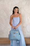 MOCHILA VINTAGE BARQUINHOS LISA - AZUL - MASTERBAG