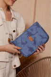 PORTA CARTEIRA DE VACINAÇÃO DINOSSAURO - AZUL - MASTERBAG