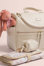 BOLSA NINA BORBOLETAS - MARFIM - MASTERBAG