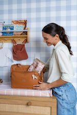 BOLSA TÉRMICA ANNE CAVALINHO LISA - CARAMELO - MASTERBAG