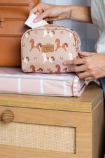 NÉCESSAIRE BABY CAVALINHOS - BEGE - MASTERBAG