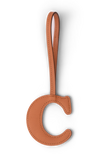 CHAVEIRO LETRA C PERSONAIZADO  - CARAMELO - MASTERBAG
