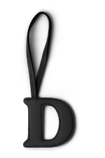 CHAVEIRO LETRA D PERSONALIZADO - PRETO - MASTERBAG