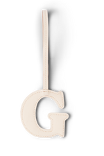 CHAVEIRO LETRA G PERSONALIZADO - MARFIM - MASTERBAG