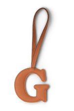 CHAVEIRO LETRAS G PERSONALIZADO - CARAMELO - MASTERBAG