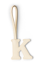 CHAVEIRO LETRA K PERSONALIZADO  - MARFIM - MASTERBAG