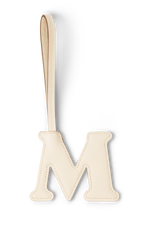 CHAVEIRO LETRA M PERSONALIZADO - MARFIM - MASTERBAG