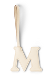 CHAVEIRO LETRA M PERSONALIZADO - MARFIM - MASTERBAG
