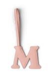 CHAVEIRO LETRA M PERSONALIZADO - ROSE - MASTERBAG