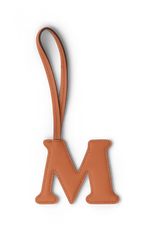 CHAVEIRO LETRA M PERSONALIZADO - CARAMELO - MASTERBAG