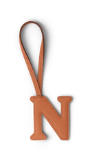 CHAVEIRO LETRA N PERSONALIZADO - CARAMELO - MASTERBAG