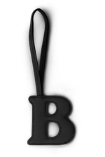 CHAVEIRO LETRA B  PERSONALIZADO - PRETO - MASTERBAG