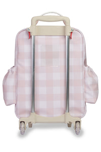 MOCHILA DE RODINHA KIDS MARGARIDA - ROSA