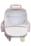 MOCHILA DE RODINHA KIDS MARGARIDA - ROSA