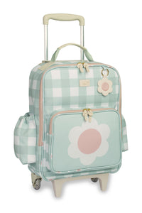 MOCHILA DE RODINHA KIDS MARGARIDA - MENTA