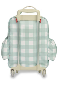 MOCHILA DE RODINHA KIDS MARGARIDA - MENTA