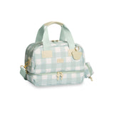 FRASQUEIRA TERMICA VICKY BEAR XADREZ - MENTA - MASTERBAG