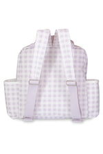 Kit Mala Maternidade + Mochila Passeio + Porta Fralda Campo Lavandas – Masterbag Baby