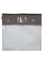 SAQUINHO ORGANIZADOR KIDS BEAR - OLIVA - MASTERBAG KIDS