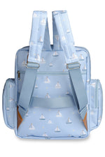 KIT DIA A DIA URBAN BARQUINHOS ESTAMPADA - AZUL - MASTERBAG